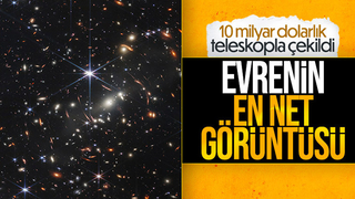 James Webb Teleskobu'nun çektiği ilk renkli fotoğraf