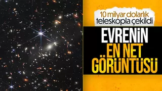 James Webb Teleskobu'nun çektiği ilk renkli fotoğraf