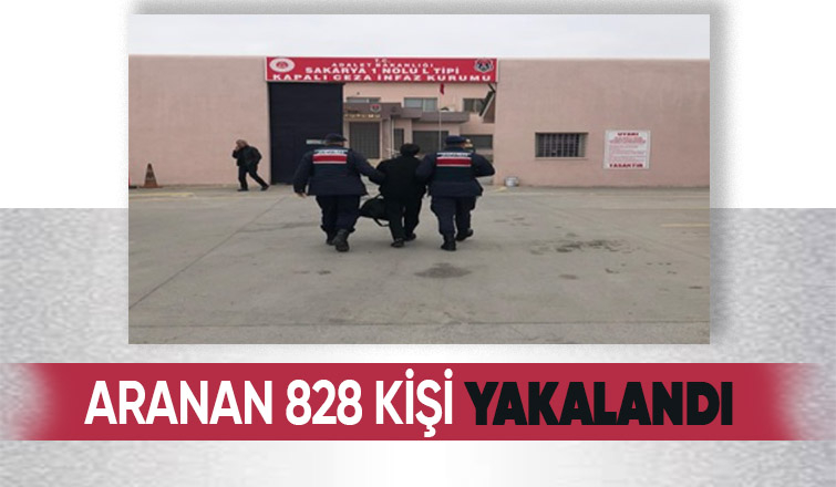 Jandarma 828 firariyi yakaladı