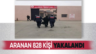 Jandarma 828 firariyi yakaladı