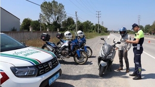 Jandarma bir ayda 75 bin 200 aracı denetledi