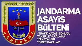 Jandarma bölgesinde bu olaylar oldu