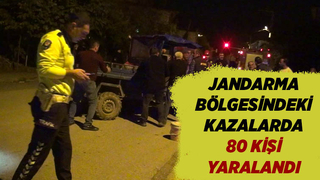 Jandarma ekim ayı trafik raporu