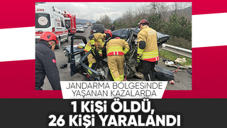 Jandarma Şubat ayı trafik raporu