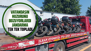 Jandarma trafik timleri huzur bozan motosikletlere savaş açtı