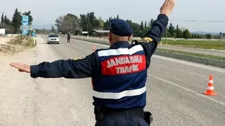 Jandarma trafikte affetmedi: 3,5 milyon lira ceza