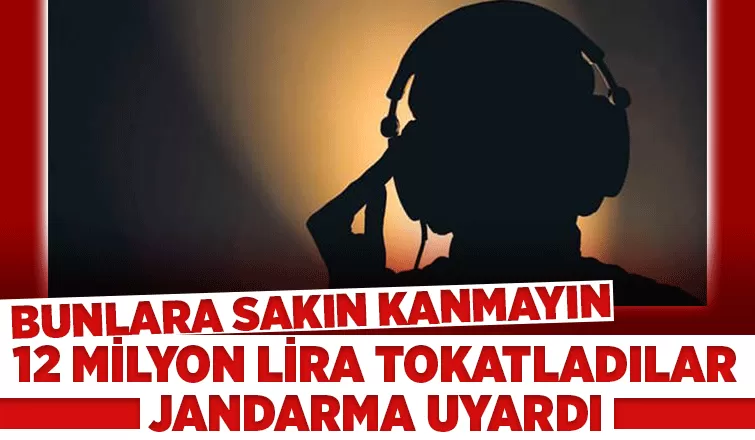 Jandarmadan dolandırıcılık uyarısı