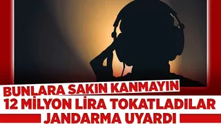 Jandarmadan dolandırıcılık uyarısı