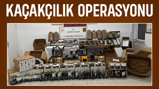 Jandarmadan kaçakçılık operasyonu