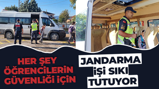 Jandarmadan öğrenci servislerine sıkı denetim