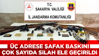 Jandarmadan şafak operasyonu: 3 gözaltı