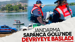 Jandarmadan Sapanca Gölü'nde denetim