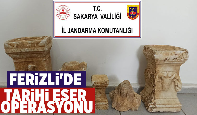 Jandarmadan tarihi eser operasyonu