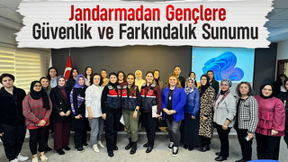 Jandarmadan üniversitede kadına şiddet ve uyuşturucuya karşı farkındalık eğitimi