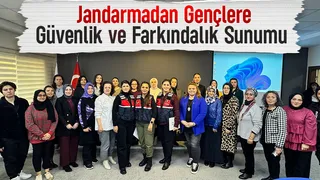 Jandarmadan üniversitede kadına şiddet ve uyuşturucuya karşı farkındalık eğitimi