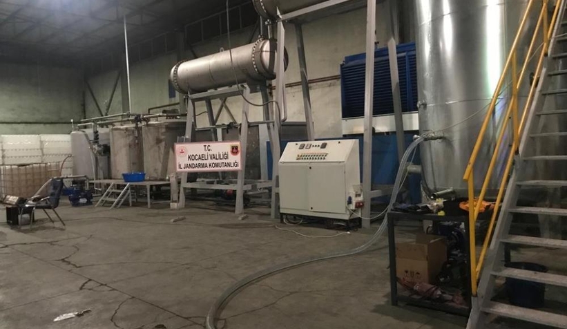 Jandarmadan yılbaşı öncesi sahte alkol operasyonu