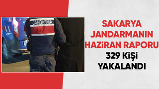 Jandarmanın Haziran ayı raporu