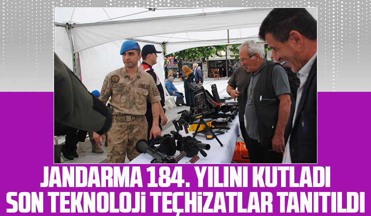 Jandarmanın kullandığı silah ve teçhizat tanıtıldı