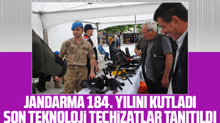 Jandarmanın kullandığı silah ve teçhizat tanıtıldı