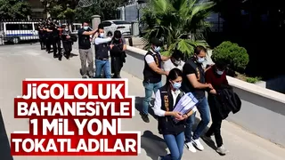 Jigolo olma bahanesiyle dolandırıldılar