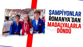 Judoculardan büyük başarı