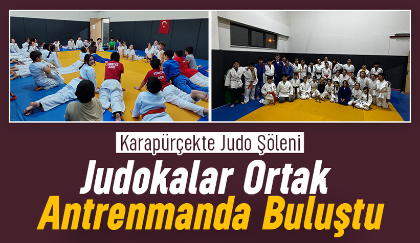 Judokalar Ortak Antrenmanda Buluştu