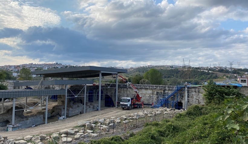Justinianus Köprüsü Arkeopark haline getiriliyor