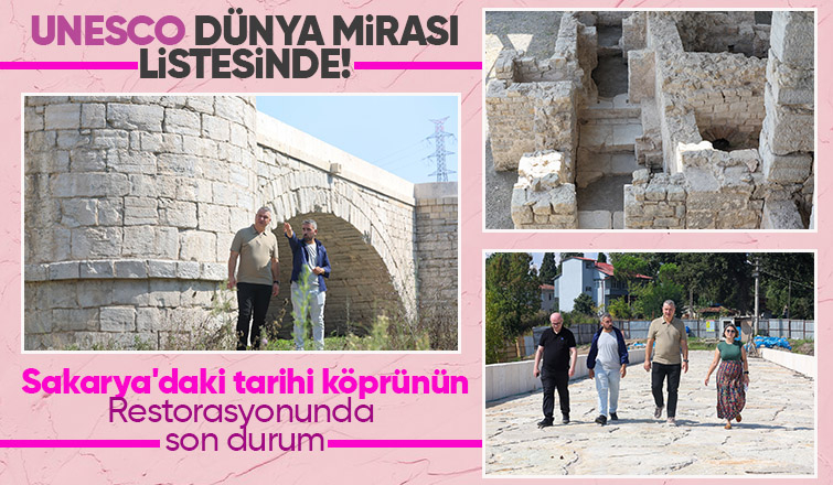 Justinianus Köprüsü'nde restorasyon sürüyor