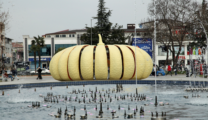 Kabak motifli satış ofisi Gar Meydanı’na kuruluyor