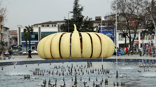 Kabak motifli satış ofisi Gar Meydanı’na kuruluyor