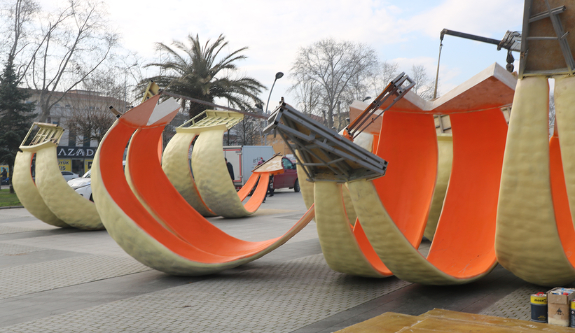 Kabak motifli satış ofisi kuruluyor