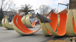 Kabak motifli satış ofisi kuruluyor