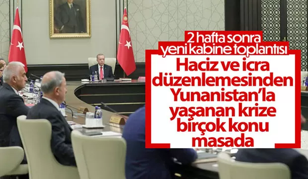 Kabine 2 haftalık aradan sonra toplanıyor