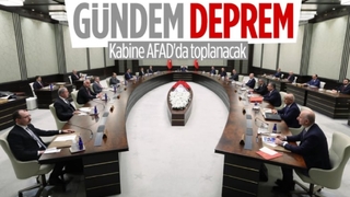 Kabine toplanıyor: Gündemde deprem ve alınacak önlemler olacak