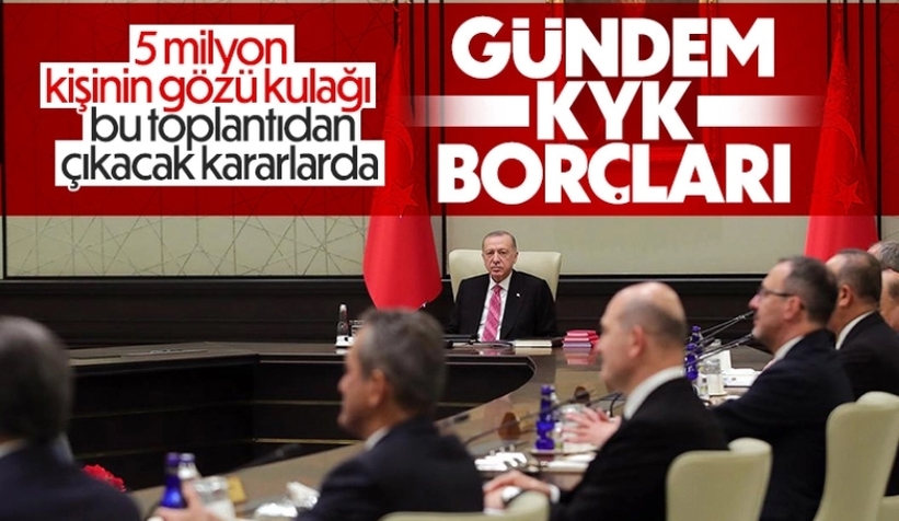 Kabine toplanıyor: KYK borcu düzenlemesi masada