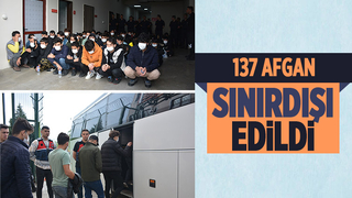 Kaçak Afganlar ülkelerine geri gönderildi