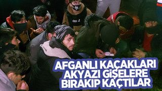 Kaçak Afganları Akyazı'ya bırakıp kaçtılar