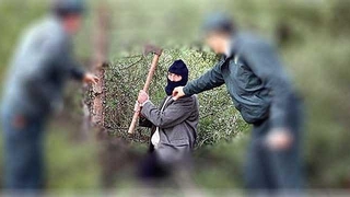 Kaçak ağaç kesip orman muhafaza memurlarına saldırdılar