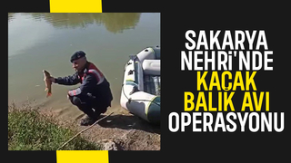 Kaçak balık avlayanlar yakalandı