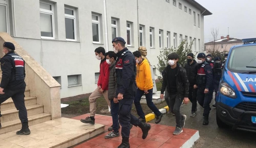 Kaçak çalışan 7 yabancı uyruklu işçi yakalandı