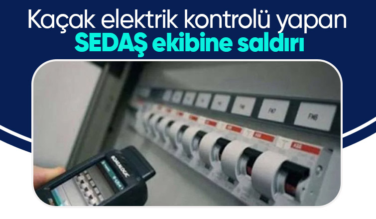 Kaçak elektrik denetiminde bıçaklı saldırı