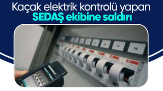 Kaçak elektrik denetiminde bıçaklı saldırı