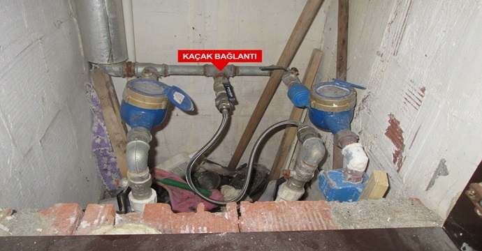 Kaçak su kullanımında rakamlar açıklandı