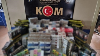 Kaçak tütün ve sigara ele geçirildi