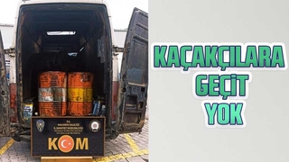 Kaçakçılara geçit yok