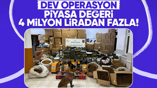 Kaçakçılık operasyonunda 1 tondan fazla tütün ele geçirildi