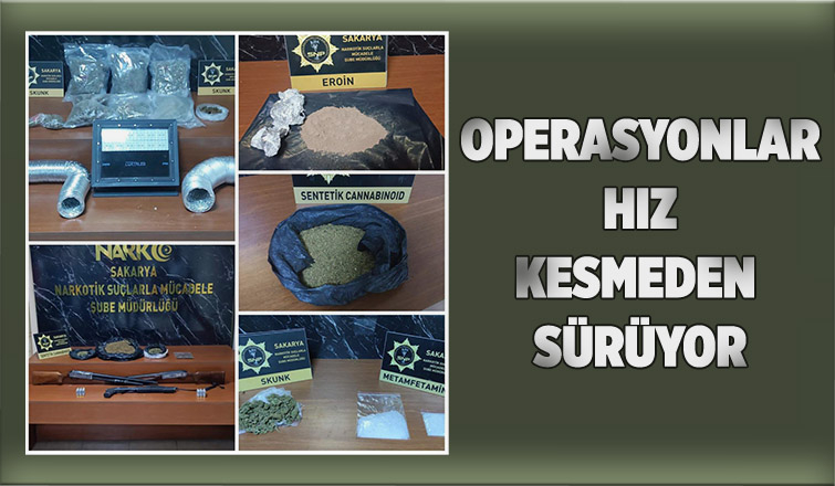 Kaçakçılık ve uyuşturucu operasyonları