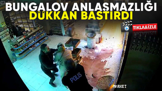 Kadın dükkanı birbirine kattı; İşte o anlar