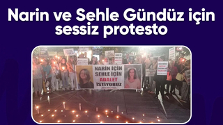 Kadın Platformu, Sehle ve Narin için sessiz protesto düzenledi