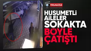 Kadınlar birbirlerine laf attı, kocaları silahla çatıştı: İşte o anlar